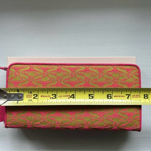 Vivienne Westwood Orb Monogram Canvas Wallet - Picture 7 of 8